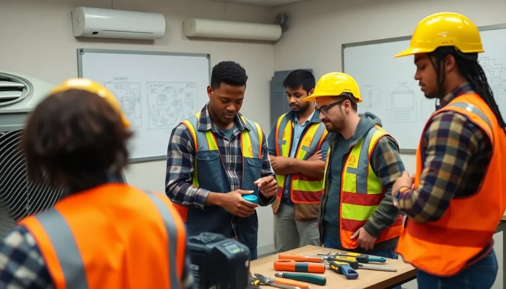 hvac tech training