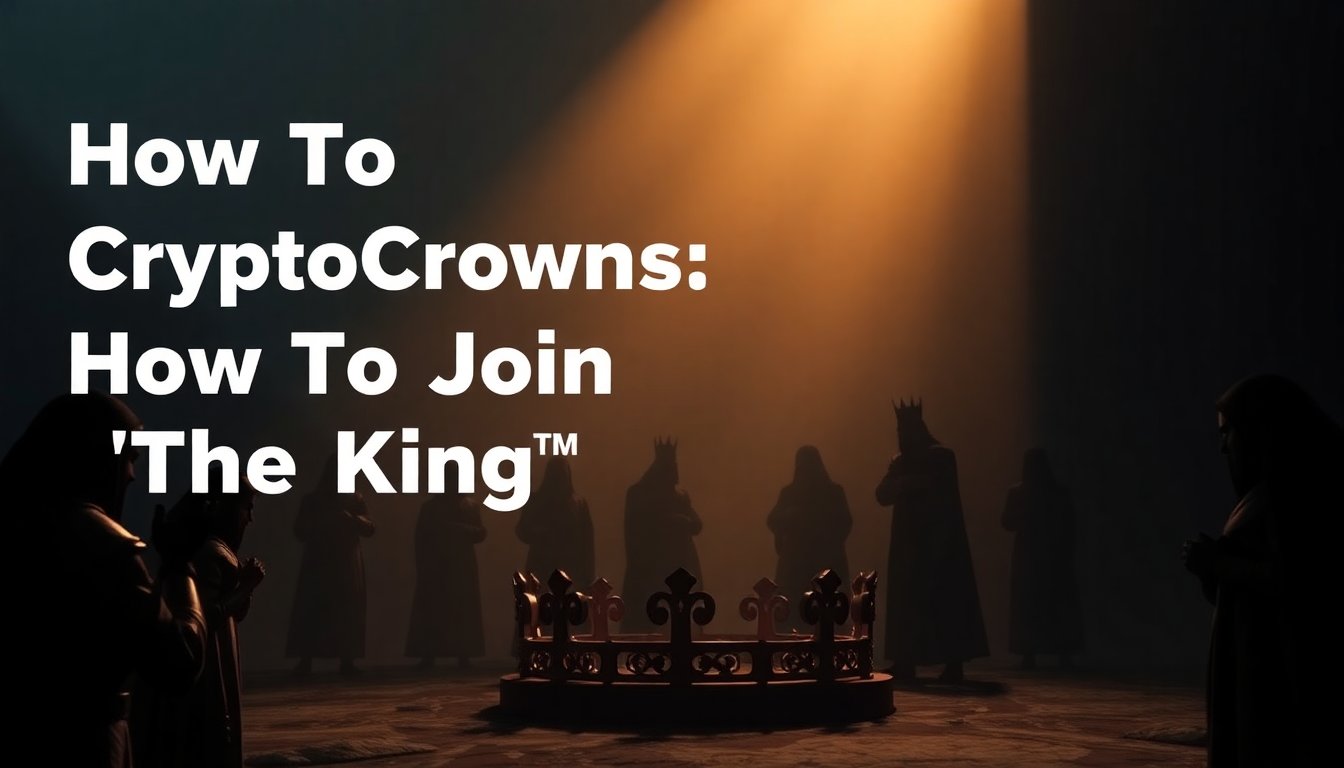 contact with cryptocrowns join the king